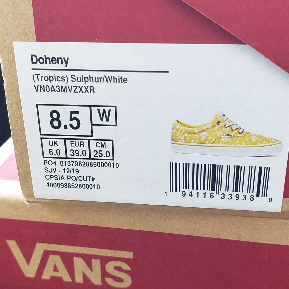 Vans (tropics) sulphur/white